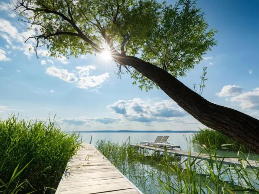 בלטונקראטיה Green Lake House - Private Beach At Balaton מראה חיצוני תמונה